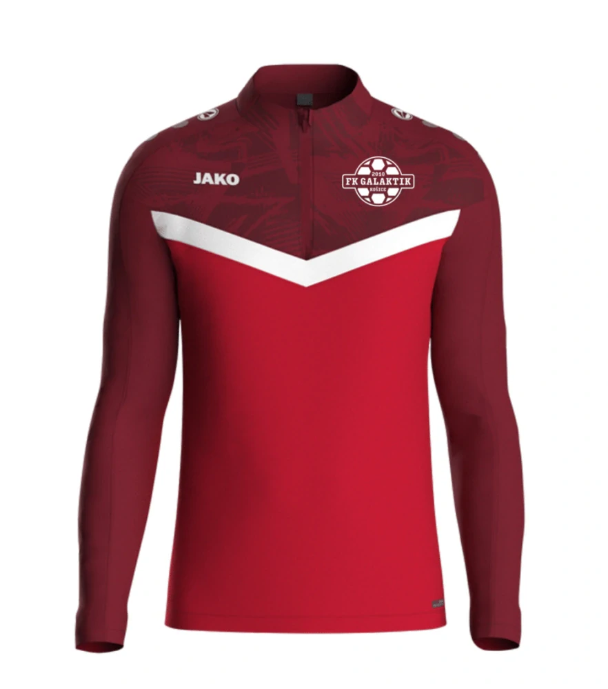 Tréningová mikina zip top