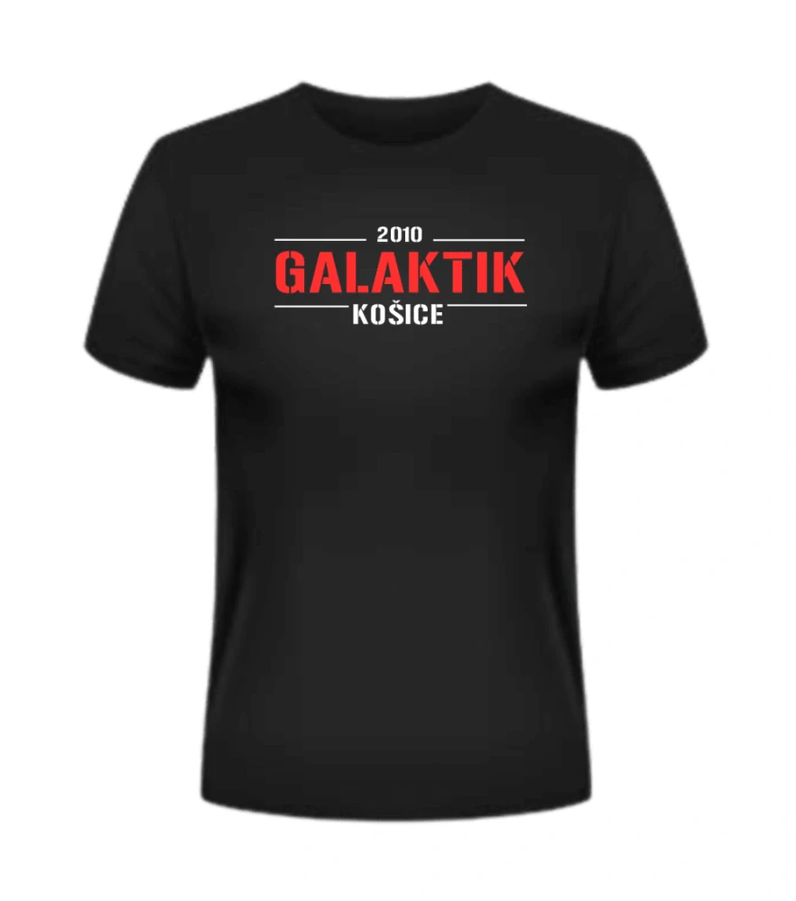 Tričko čierne - GALAKTIK